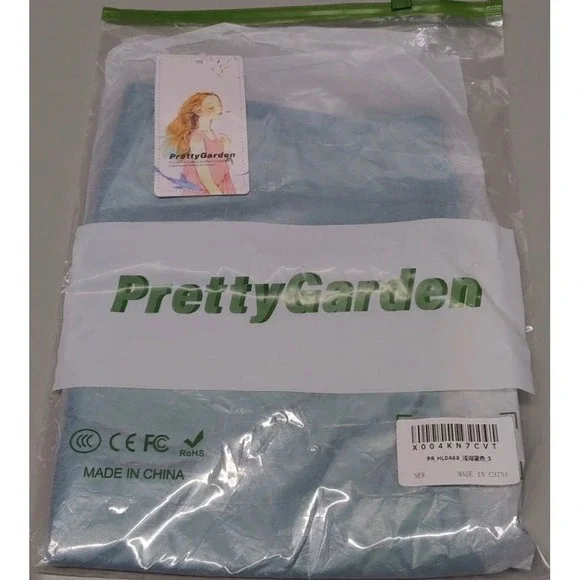 PRETTYGARDEN Women's Faux Leather Tube Tops Summer Asymmetrical Bandeau Clubwear - Picture 7 of 7